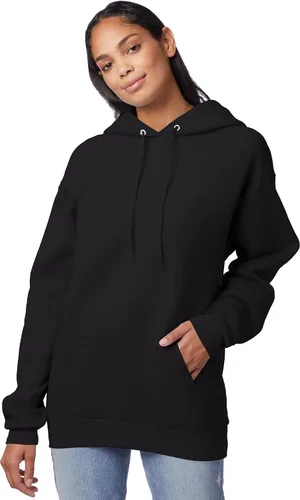 Vista 4 de Hanes - Sudadera con capucha EcoSmart para hombre, de vellón de peso medio, sin botones