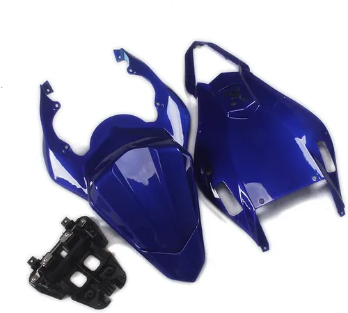 Vista 8 de Sportfairings - Kit de carenados de motocicleta para Yamaha R6 2006 2007 YZF-600 06 07 ABS inyección de plástico Sportbikes carrocería - Azul oscuro