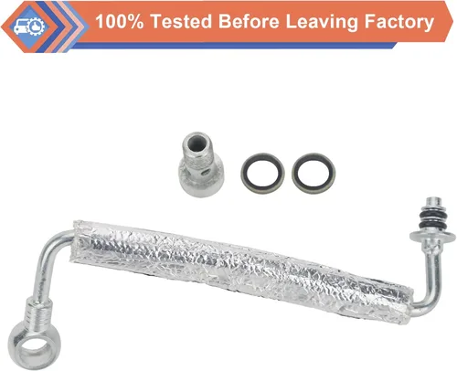 Vista 5 de Tubo de alimentación de aceite turbo, línea de retorno de aceite del turbocompresor compatible con Buick Chevy Vehicle Encore 13-18, Cruze 11-18