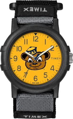 Vista 26 de Timex Reloj unisex Collegiate Recruit de 1.496 in - Tennessee Volunteers con correa de tela negra