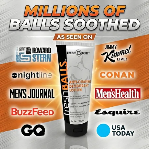 Vista 8 de Fresh Balls On-The-Go - Loción antirozaduras para llevar, tamaño de viaje de 0.07 onzas (paquete de 15) desodorante de bolas para hombres y crema