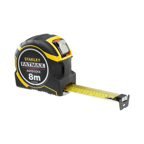 Vista 9 de STANLEY STA033671 FATMAX Cinta autobloqueada, 16.4 ft solo métrico, amarillo/negro