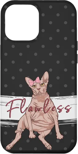 Vista 25 de Funny Sphynx Cat Flawless Naked Cat Fat Hairless Cat Case for iPhone 17