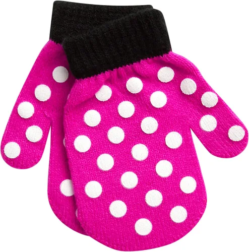 Vista 6 de Disney Girls Minnie Mouse and Vampirina Winter Hat and 2 Pair Mitten or Glove Set ToddlerLittle Girl