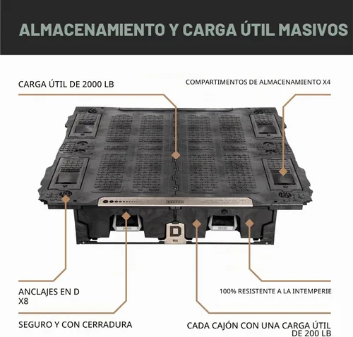 Vista 6 de Cajón de almacenamiento para camión o camioneta
