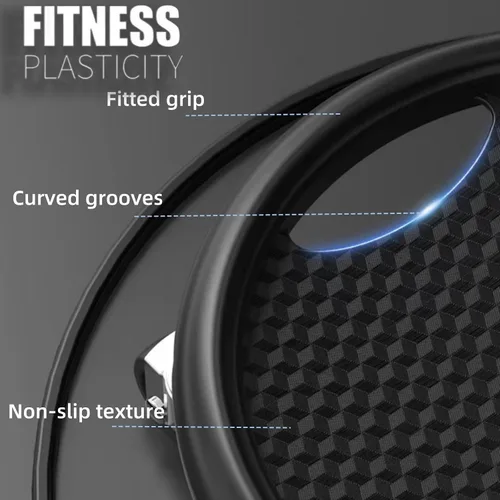 Vista 6 de Rueda de rodillo abdominal, tabla de rueda abdominal multifuncional para mujer con paspartú, rotación de 360°, para gimnasio en casa, quema de grasa
