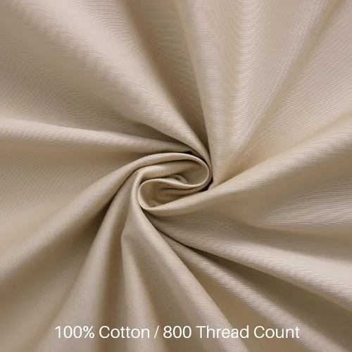 Vista 3 de Oubonun Funda de almohada corporal 100% algodón - 800 hilos/21x54, absorbente de humedad y transpirable, funda de almohada corporal de hotel premium