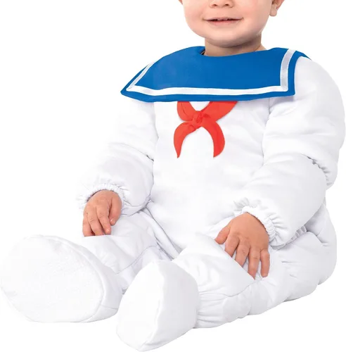 Vista 4 de Party City - Disfraz de Halloween para bebés cazafantasmas con accesorios