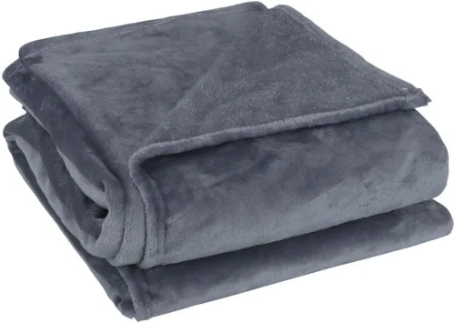 Vista 14 de uxcell Manta afelpada, suave, ligera, de microfibra, para cama o sofá