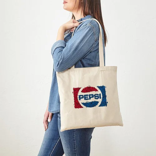 Vista 108 de CafePress Pepsi Tote Bag Bolsa de lona natural, bolsa de compras de tela, Caqui