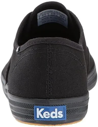Vista 2 de Keds Tenis de lona Champion para mujer, Negro (Black Canvas)
