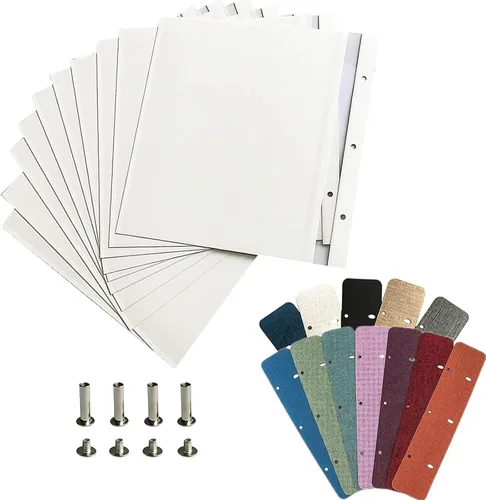 Vista 24 de Álbum de fotos autoadhesivas, álbumes de recortes, álbumes de fotos magnéticos con páginas adhesivas para fotos de 4 x 6, 5 x 7, 8 x 10 pulgadas