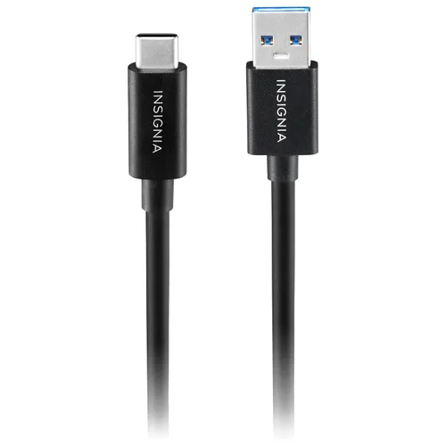 Vista 37 de Insignia Cable trenzado USB-C a USB-C (5 pies, morado claro)