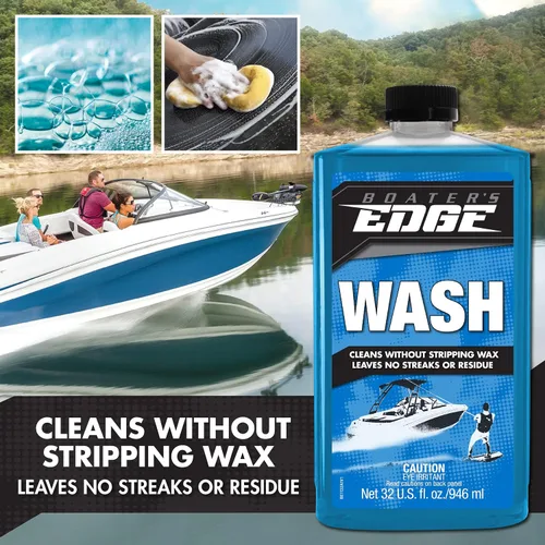 Vista 3 de BOATER'S EDGE Wash - Concentrado de jabón biodegradable para barcos - 32 oz (BE1132)