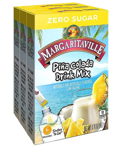 Vista 9 de Mezcla para preparar margaritas Margaritaville Singles To Go, 6 unidades, paquete de 3 6 Servings Each, 18 Total Servings - Non-Alcoholic