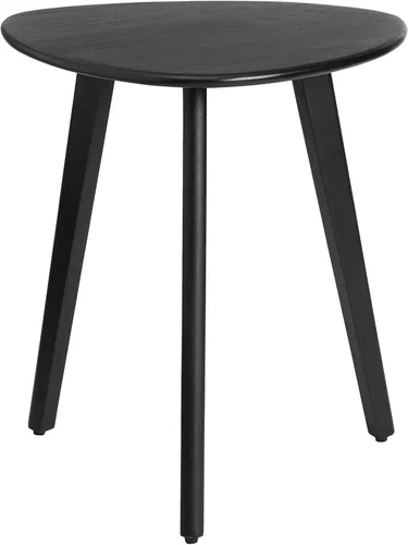 Vista 8 de MH London Wandsworth Mesa auxiliar de madera - Mesas grandes hechas a mano exclusivamente diseñadas - Mesa auxiliar triangular contemporánea