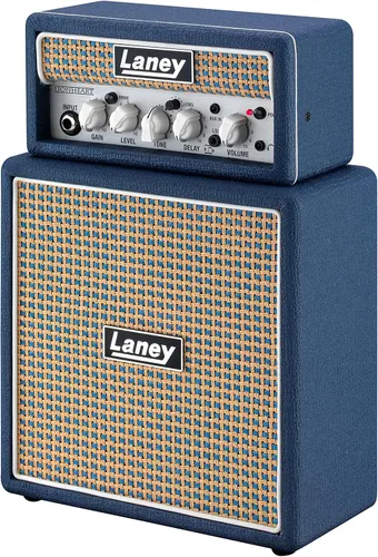 Vista 4 de Laney MINISTACK-LION Amplificador de guitarra con batería con interfaz para teléfono inteligente