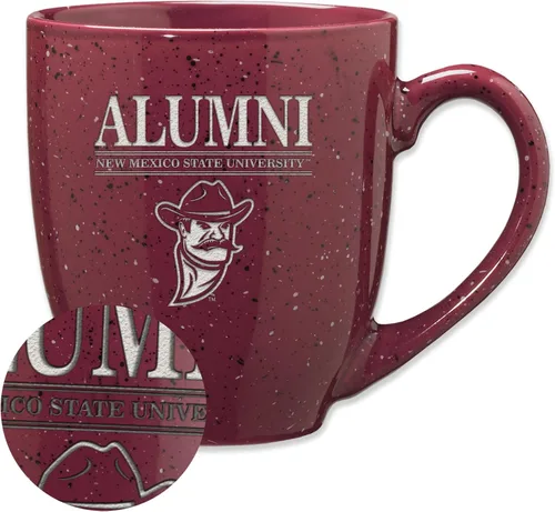 Vista 137 de Rico Industries NCAA Illinois Fighting Illini Alumni - Taza de café de cerámica moteada grabada con láser de 16 onzas