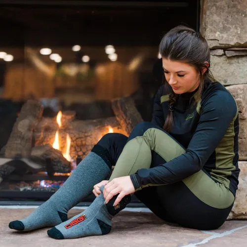 Vista 5 de DOING SOMETHING GREAT Pantalones de caza D-Tech Base Layer para mujer