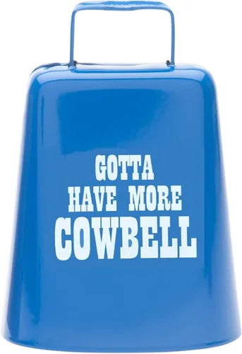 Vista 10 de Bevin Bells "Gotta Have More Cowbell" (X-Pequeño) Campana de Vaca de Kentucky con Color Cobre Hecha de Acero Fabricantes de Ruido Fuerte
