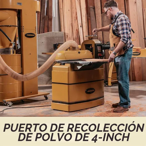 Vista 4 de Powermatic PM2244 1-3/4 hp, lijadora con tambor