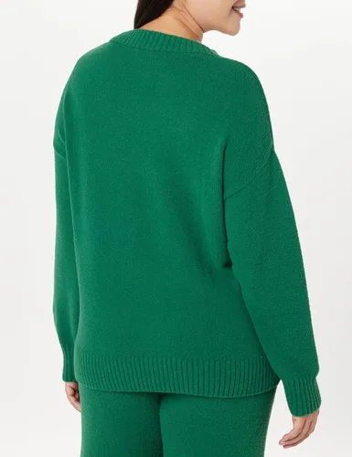 Vista 6 de The Drop Suéter Carter de cuello redondo súper suave para mujer