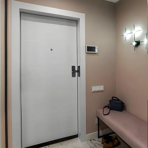 Vista 5 de Paquete de 2 herrajes para cerradura de puerta de granero, cierres de puerta abatibles gruesos de 90 grados, cerraduras deslizantes para puerta