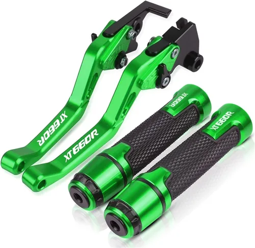 Vista 14 de Embrague de freno para Yamaha XT660 XT660R XT660X 2004-2016 Palancas de embrague de freno corto de motocicleta embrague empuñaduras agarraderas Negro