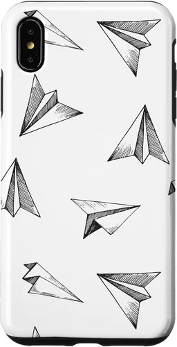 Vista 11 de Papel Avión Patrón Avión Avión Aviación Aviación Caso para iPhone 17