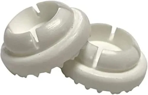 Vista 6 de Jejavu Protectores especiales de hierro forjado de 1 pulgada, se adaptan a 1 pulgada de diámetro interior, protectores de suelo para patas de silla