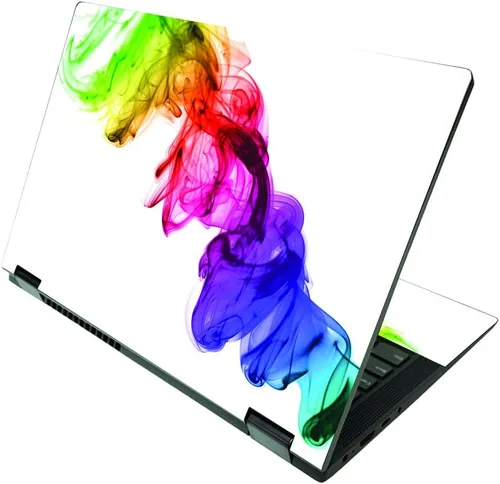 Vista 9 de MightySkins Skin compatible con Lenovo IdeaPad Flex 5 2 en 1 de 15 pulgadas (2021) - Humo brillante Funda protectora de vinilo duradera y única