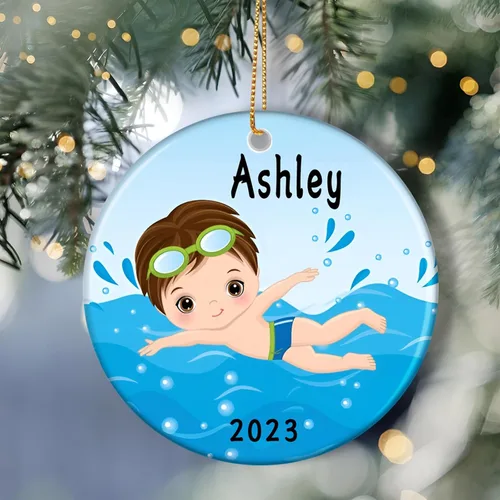 Vista 8 de Adorno de baile de bailarina personalizado, regalo de ballet de Navidad para niña, regalo de Navidad para bailarina