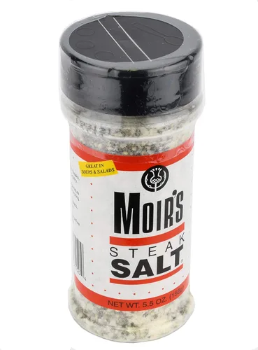 Vista 3 de Moir's - Sal de carne multiusos para condimentos para pollo, verduras, ensaladas, huevos, 5.5 onzas