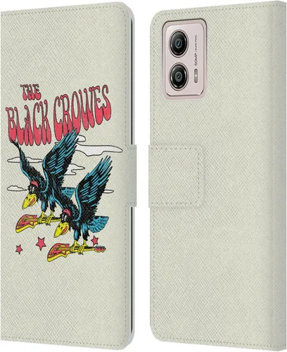 Vista 9 de Head Case Designs Funda de piel con licencia oficial de The Black Crowes Artwork Graphics compatible con Motorola Moto G53 5G