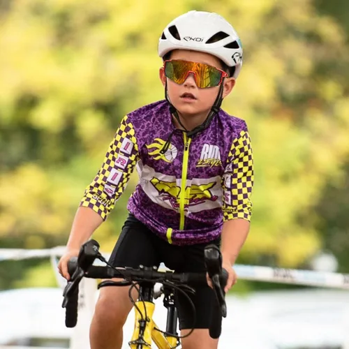 Vista 2 de SEKKAF Gafas de sol de béisbol juveniles para niños y niñas de 6 a 12 años de edad, gafas de sol deportivas de softbol para ciclismo y deportes