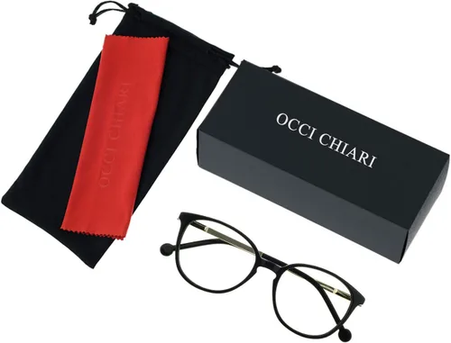 Vista 7 de OCCI CHIARI Gafas para mujer con montura elegante, lentes transparentes sin receta