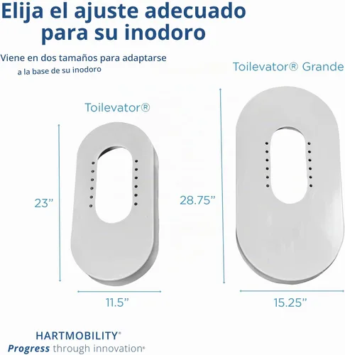 Vista 7 de Base elevadora de inodoro de 500 libras de capacidad, 3.5 pulgadas de alto, placa base de inodoro, asiento de inodoro elevado, elevadores de asiento