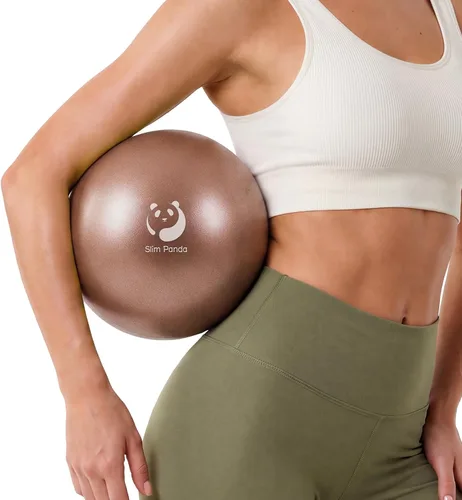 Vista 20 de Slim Panda Pelota de pilates de 9 pulgadas antiestallido pequeña pelota de Negro