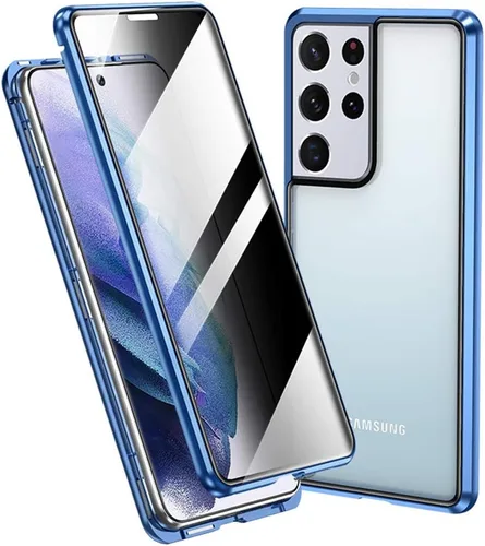 Vista 15 de Protector de pantalla para Galaxy S21 Ultra de 6,8 pulgadas de vidrio templado de doble cara incorporado protector de pantalla a prueba de golpes