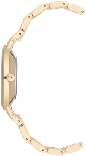 Vista 2 de Nine West - Reloj de brazalete con esfera floral para mujer