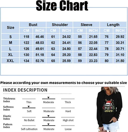 Vista 3 de Sudadera para mujer, ropa de Navidad, de manga larga, cuello redondo, ligera, a la moda, con capucha recortada