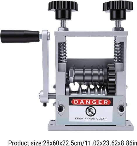 Vista 5 de MAVIS LAVEN Electric Drill Wire Stripper, 6 Hole Manual Cable Stripping Tool with V Groove Feed Rollers, for 3.5 7 9 12 17mm Copper Aluminum Cables