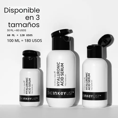 Vista 9 de The INKEY List Suero de ácido hialurónico: proporciona una hidratación profunda instantánea y duradera, rellena la piel seca, vegano y adecuado