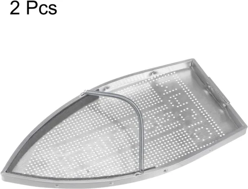 Vista 3 de HARFINGTON 2pcs Cubierta de hierro antiadherente Zapato de hierro eléctrico de aluminio Herramienta asistente de hierro Único de hierro Accesorio