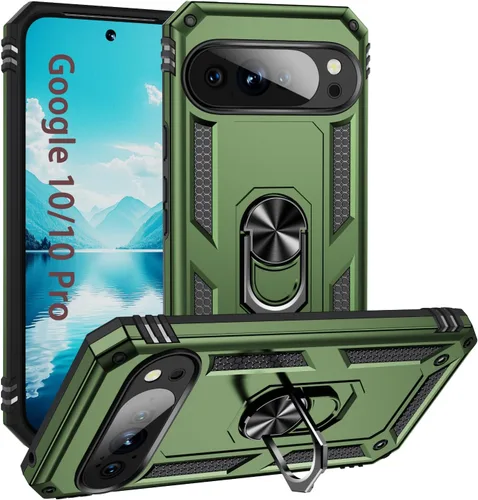 Vista 35 de Korecase Funda para Google Pixel 6 Pro de Servicio Pesado Resistente de Cuerpo Completo a Prueba de Arañazos a Prueba de Golpes Protección