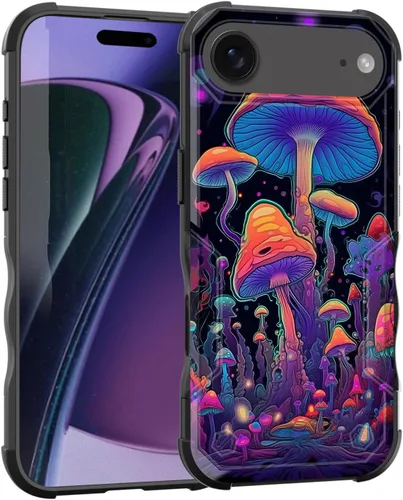 Vista 39 de Funda para iPhone Air, [doble capa] [protección contra caídas de grado militar de 10 pies] Funda resistente a prueba de golpes para iPhone Air