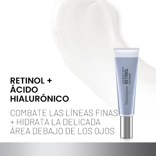Vista 4 de Corrección rápida de arrugas de ojos, Neutrogena, 0.5 onzas, Crema para ojos