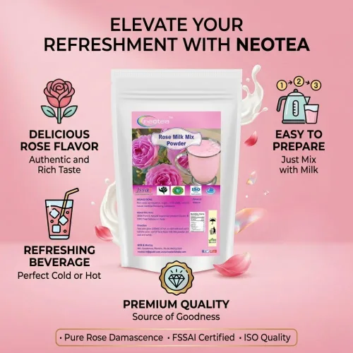 Vista 3 de Neotea Mezcla de leche rosa en polvo (2.2 lbs)