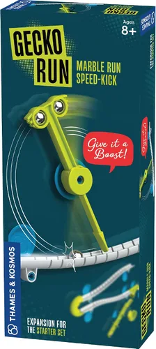 Vista 13 de Paquete de expansión de esquina flexible Gecko Run Marble Run de Thames & Kosmos – Truco extra para el conjunto de inicio de Marble Run vertical