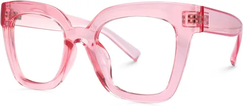 Vista 16 de Zeelool Gafas de luz azul para mujer de moda de tira cuadrada de moda gafas de computadora gafas antifatiga ocular Malcolm JGA000269-22B